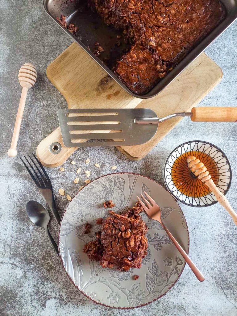 Oat brownies without sugar and flour | offadiet.com