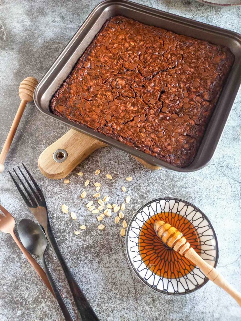 Oat brownies without sugar and flour | offadiet.com